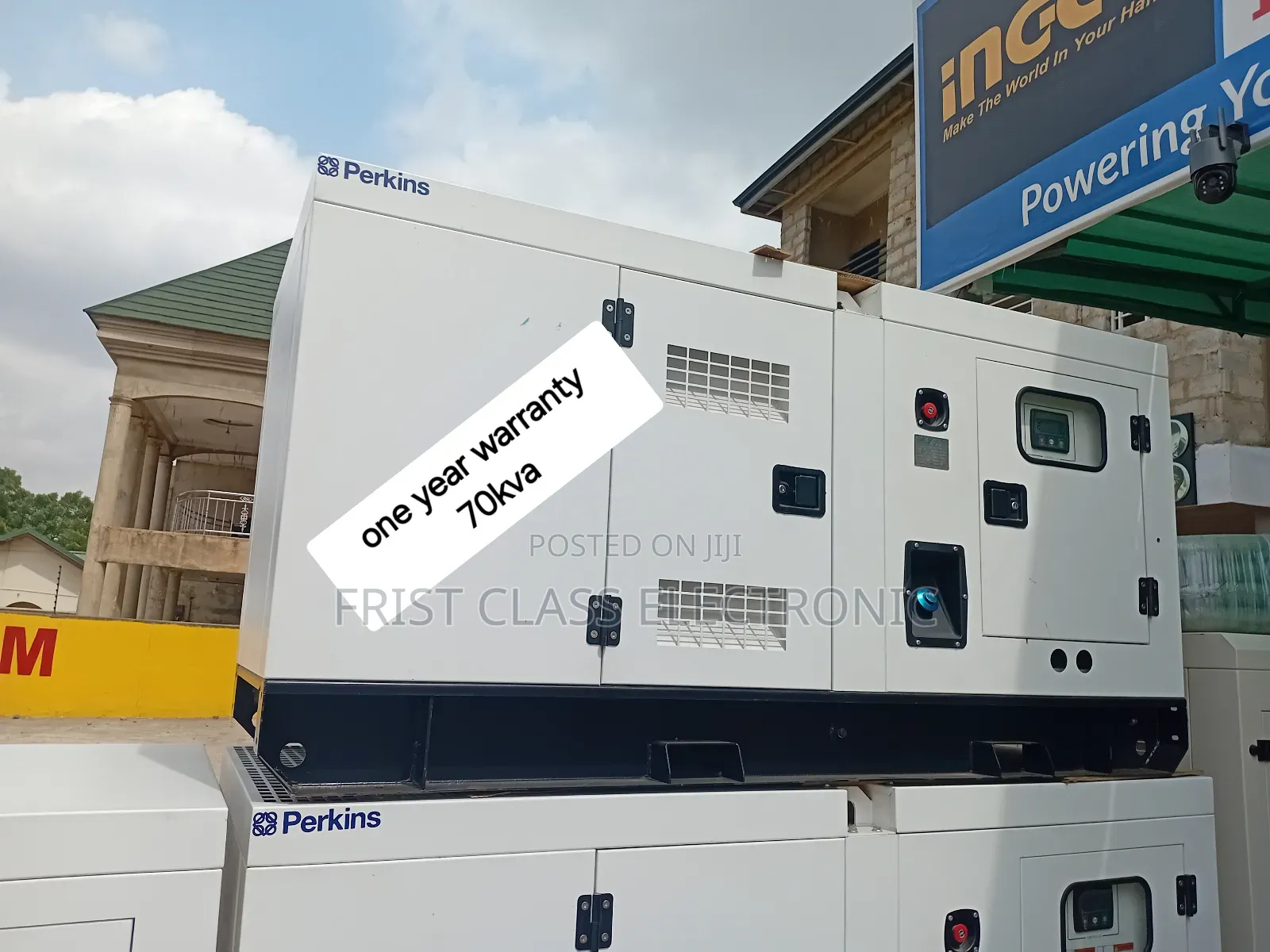 70kva Silent Diesel Genset With 100% Copper Engine