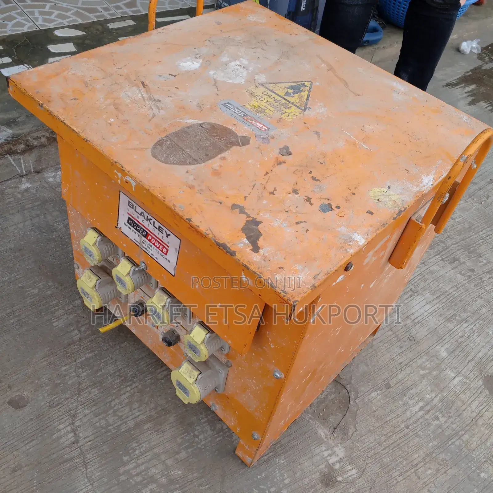 10kva 415v 3 Phase-110v Steel Core Site Transformer
From Uk
