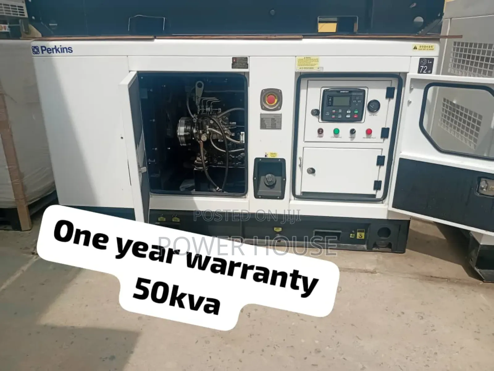 Current Perkins 50kva Silent Diesel Generator 50kva Perkins