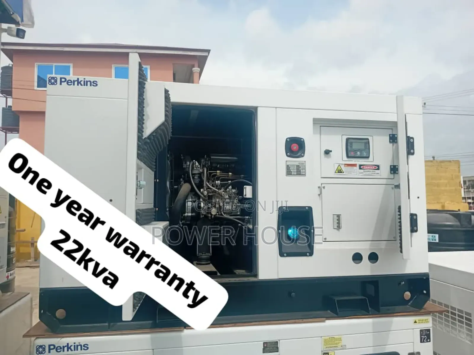 Current Perkins 22kva 18000watts Silent Diesel Generator