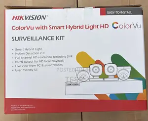 Hikvision 4ch 1080p Full Color Vu+Audio+500gb Hdd