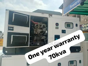Upstanding Perkins Silent Diesel Generator 70kva 60000watts