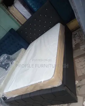 Double 54x75 Bedframe With Soft Mattress// Durable And Luxurious