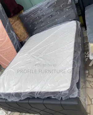 Double 54x75 Bedframe With Soft Mattress// Durable And Luxurious