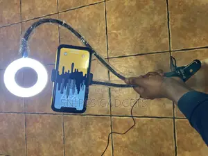 Portable Usb Selfie Ring Light Mobile Phone Holder