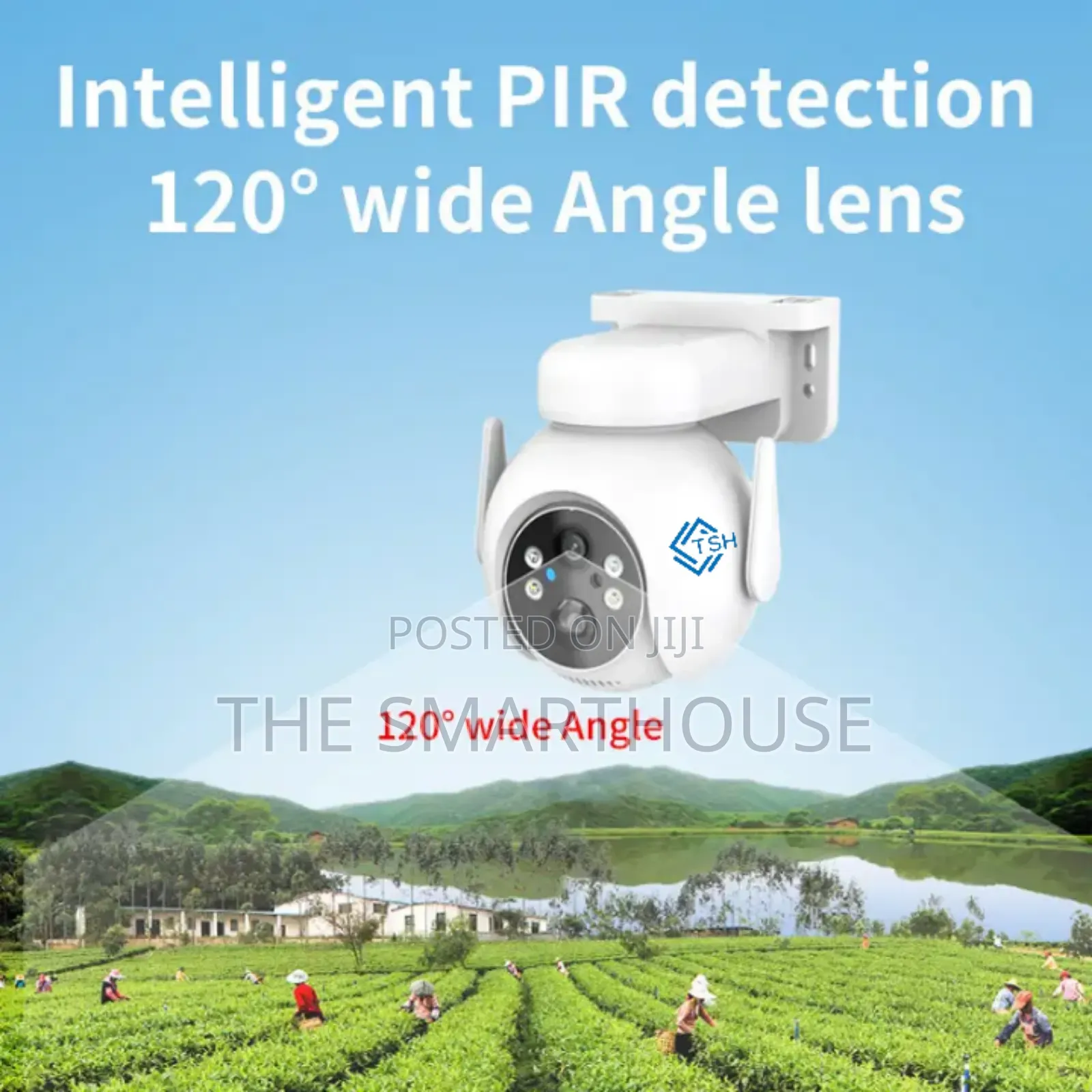 Smart Solar 4g CCTV Camera ( Support All Sim Cards)