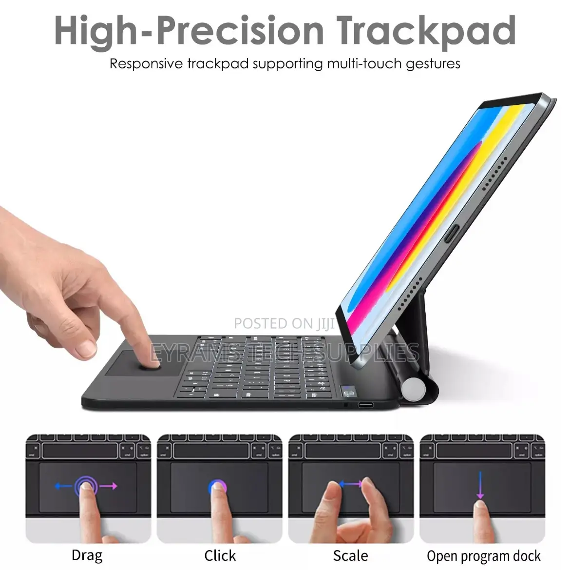 Magic Keyboard Apple iPad 10/11th Gen Magnetic Floating LCD