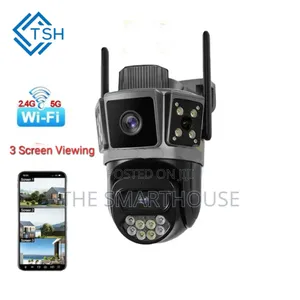 Smart Triple View CCTV Camera