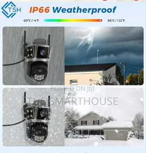 Smart Triple View CCTV Camera