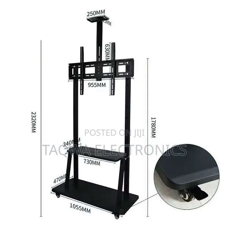 Ever-Best 32-75 Mobile Tv Stand
