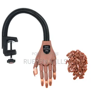 Adjustable Nail Art Model Hand for Practice