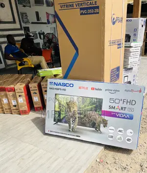 Purchase Affordable Nasco 50” Uhd Smart Screen Tv, Black