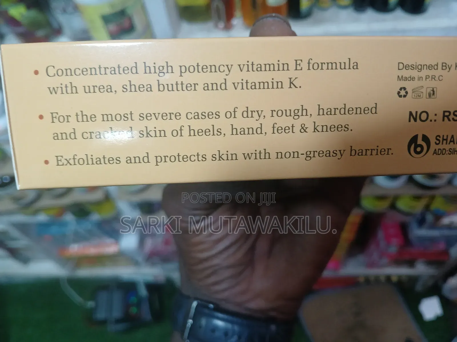 Heel Balm for Crack Feet.