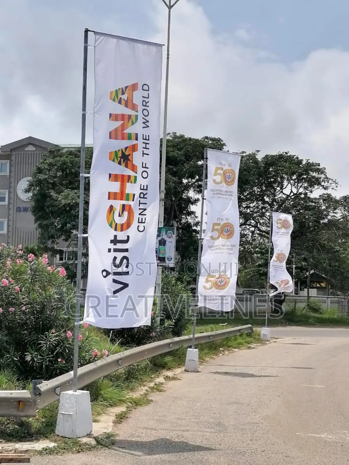 Long Pole Flags