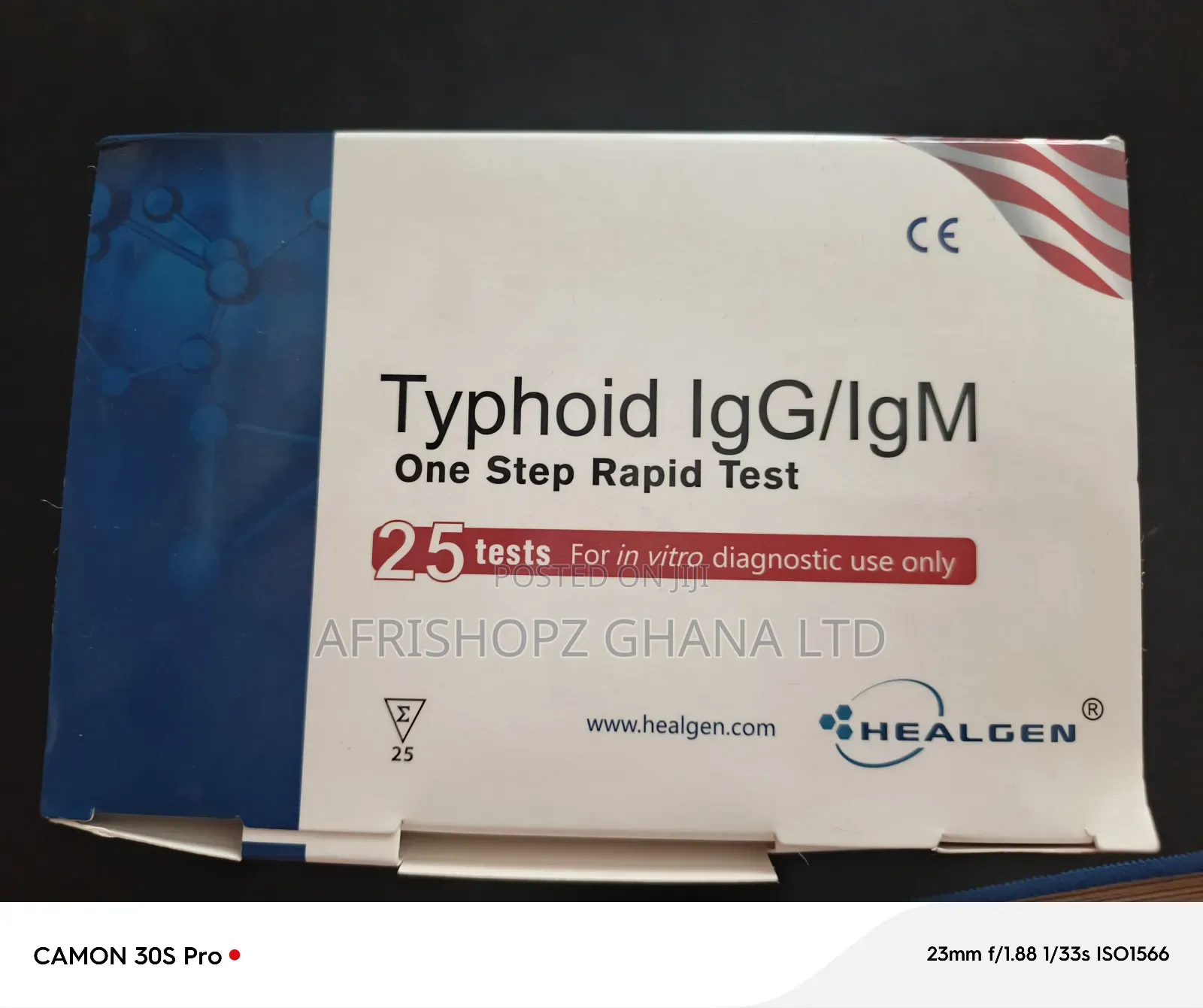 Typhoid Rapid Test Kit