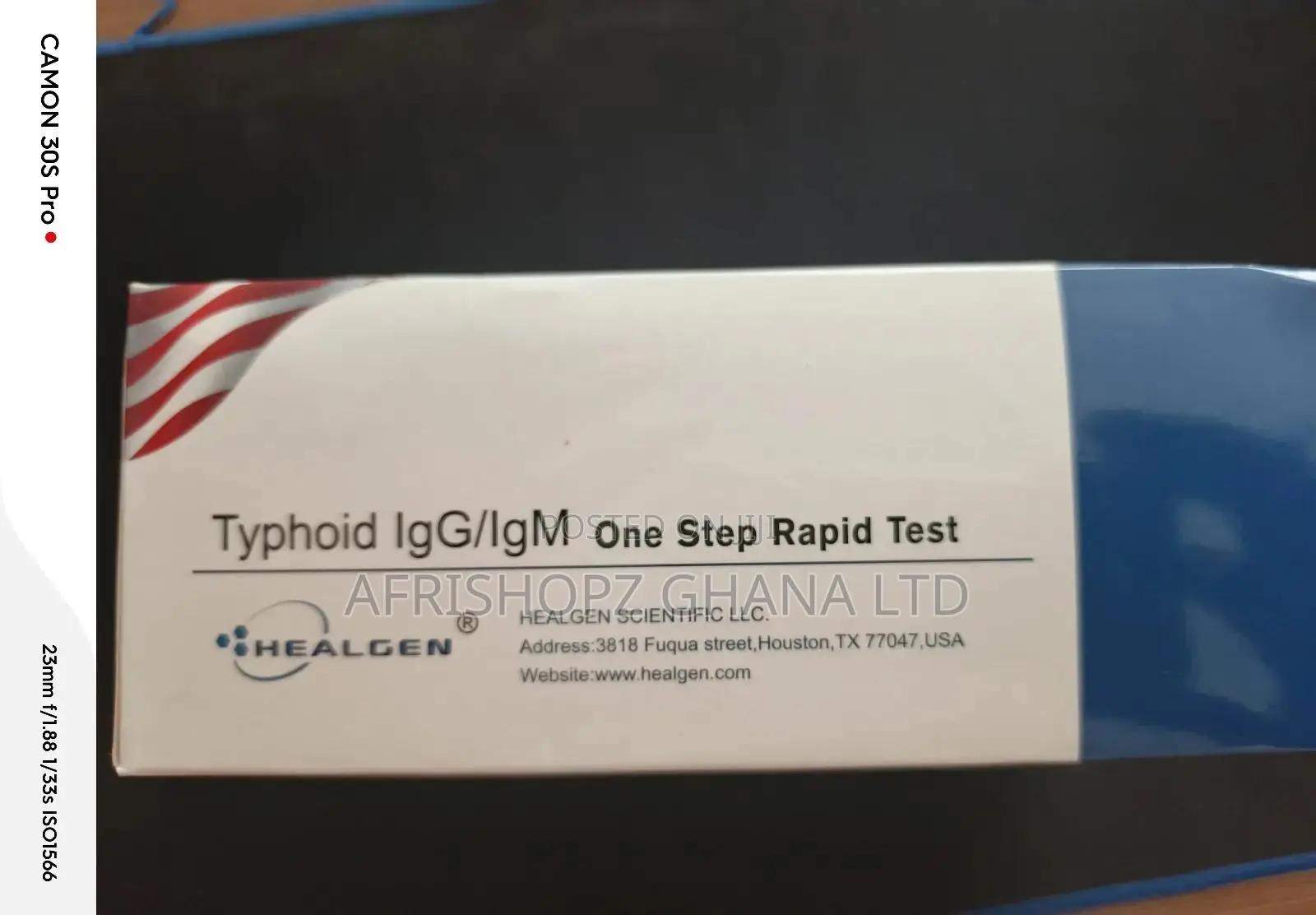 Typhoid Rapid Test Kit