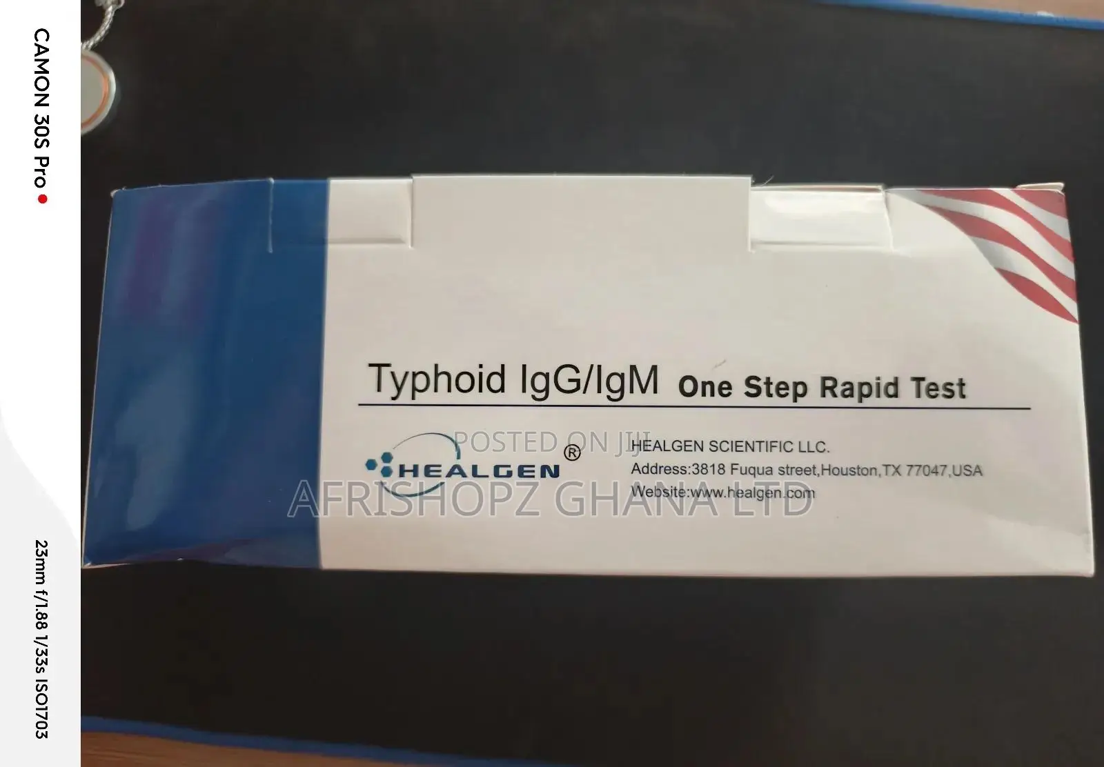 Typhoid Rapid Test Kit