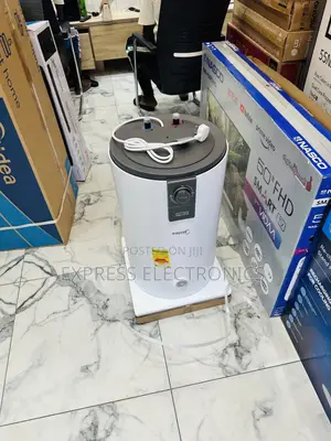 50l Water Heater Midea White Design Sleek