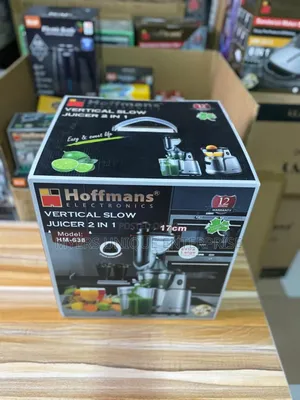 Hoffmans 2in1 Slow Juicer With Citrus Attachment