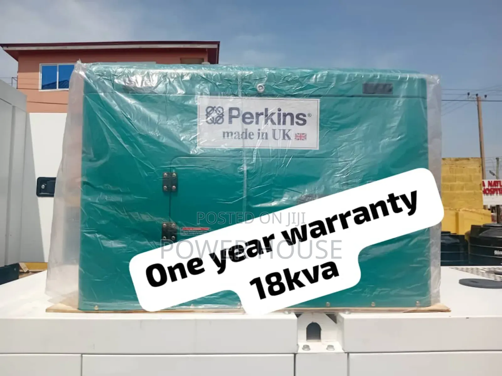 Green 3phase Perkins Diesel Generator 18kva Silent Diesel Uk