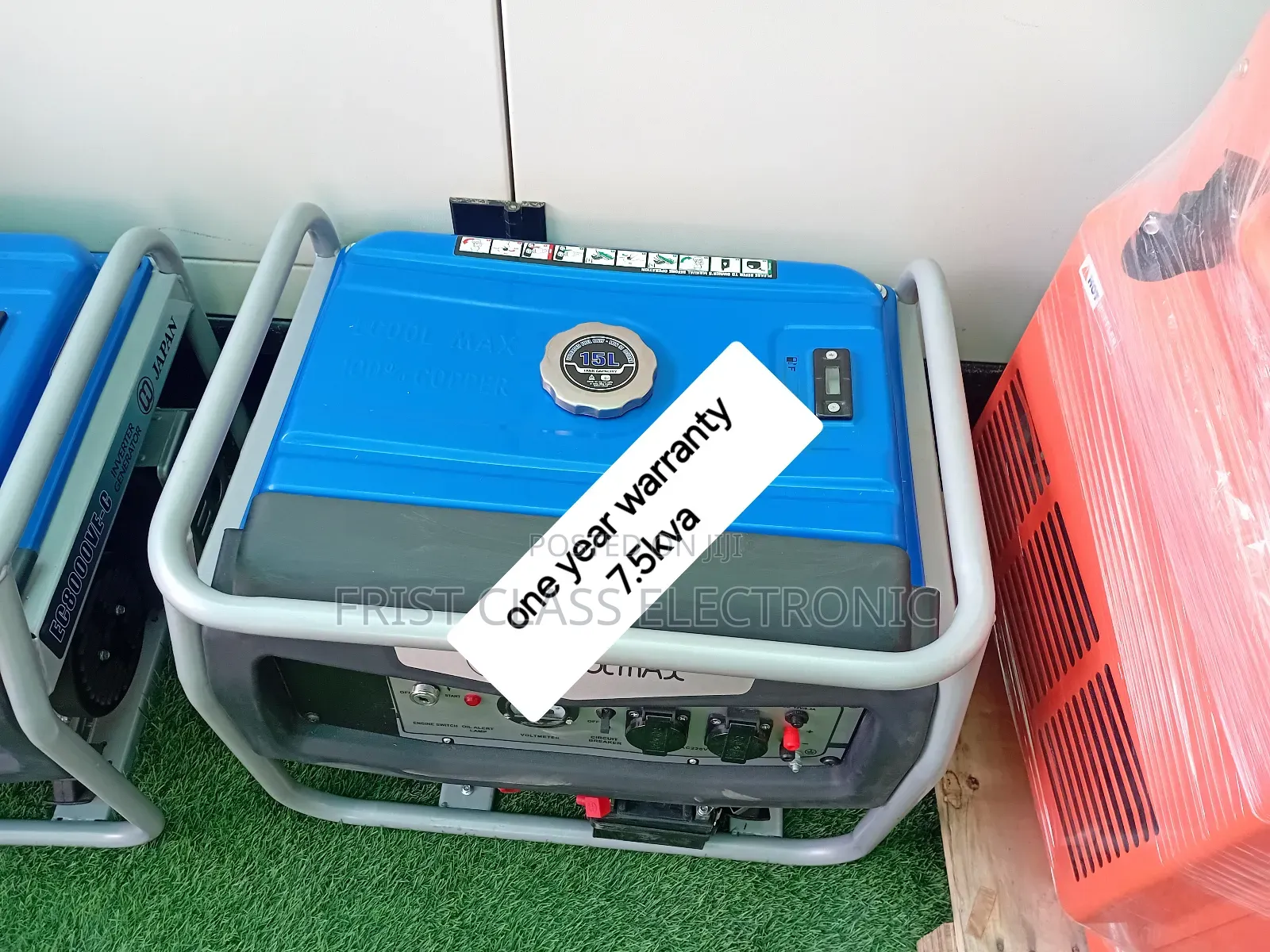 Portable Key Start Key Start 7.5kva Petrol Generator