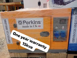 Circuited Perkins Silent 15kva 13000watts Perkins Generator