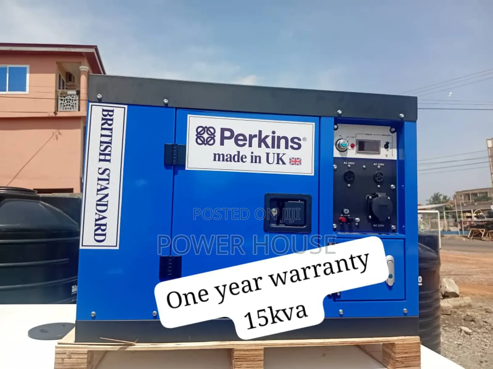 Mechanical 15kva Perkins Diesel Generator Silent 15kva
