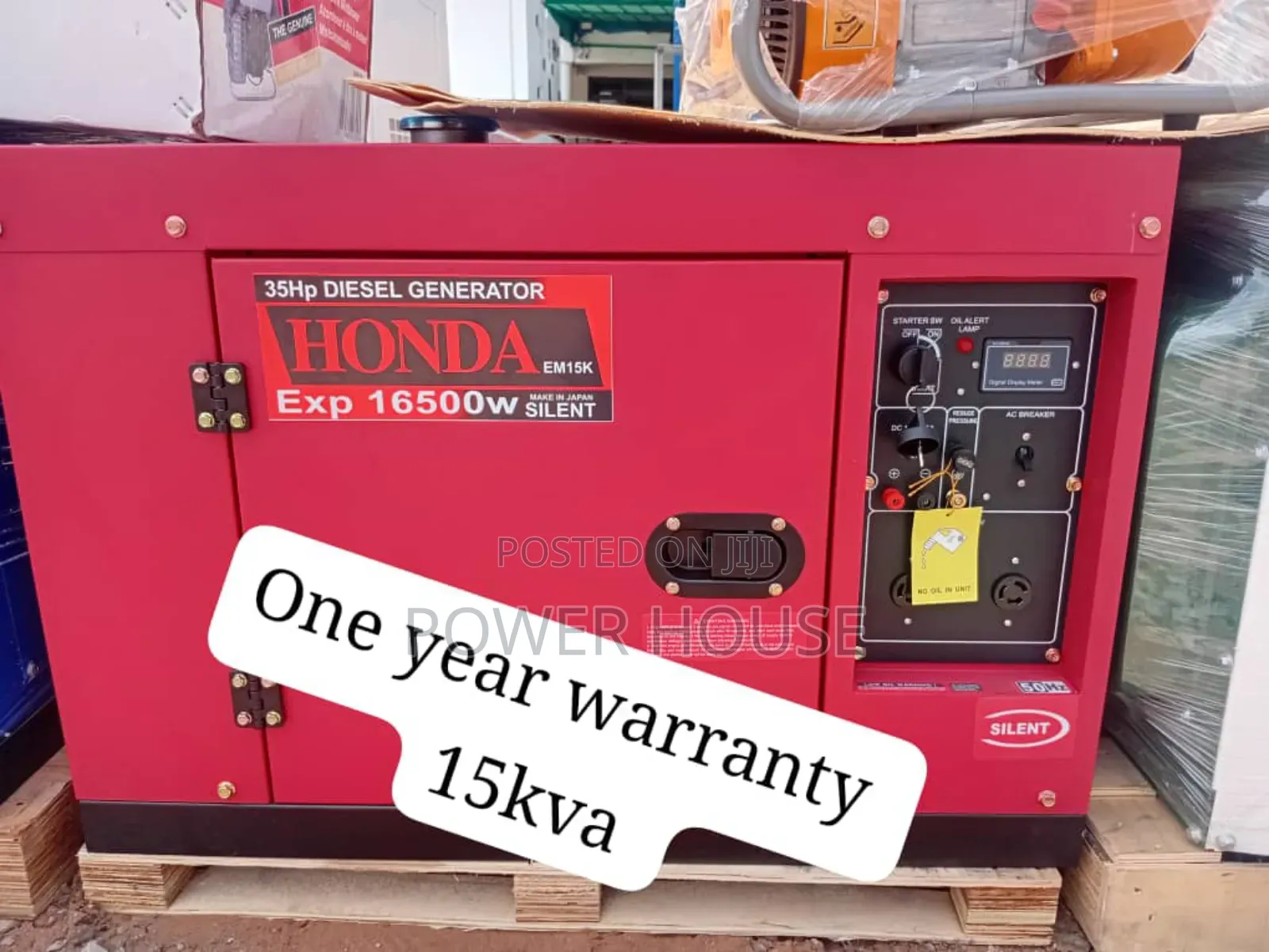 Mechanical 15kva 16500watt Honda Diesel Generator Silent