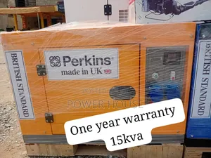 Corrosion Resistance Perkins Diesel Generator Silent 15kva