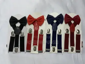 Kids Bow Tie and Suspenders