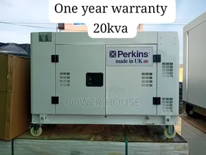 Surge Protected 20kva Diesel Silent Generator Perkins 20kva