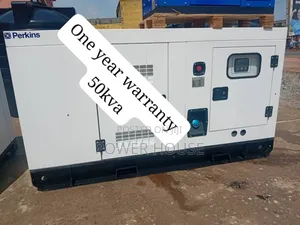 No Fault 50kva Perkins Silent Diesel Generator Uk Made 50kva
