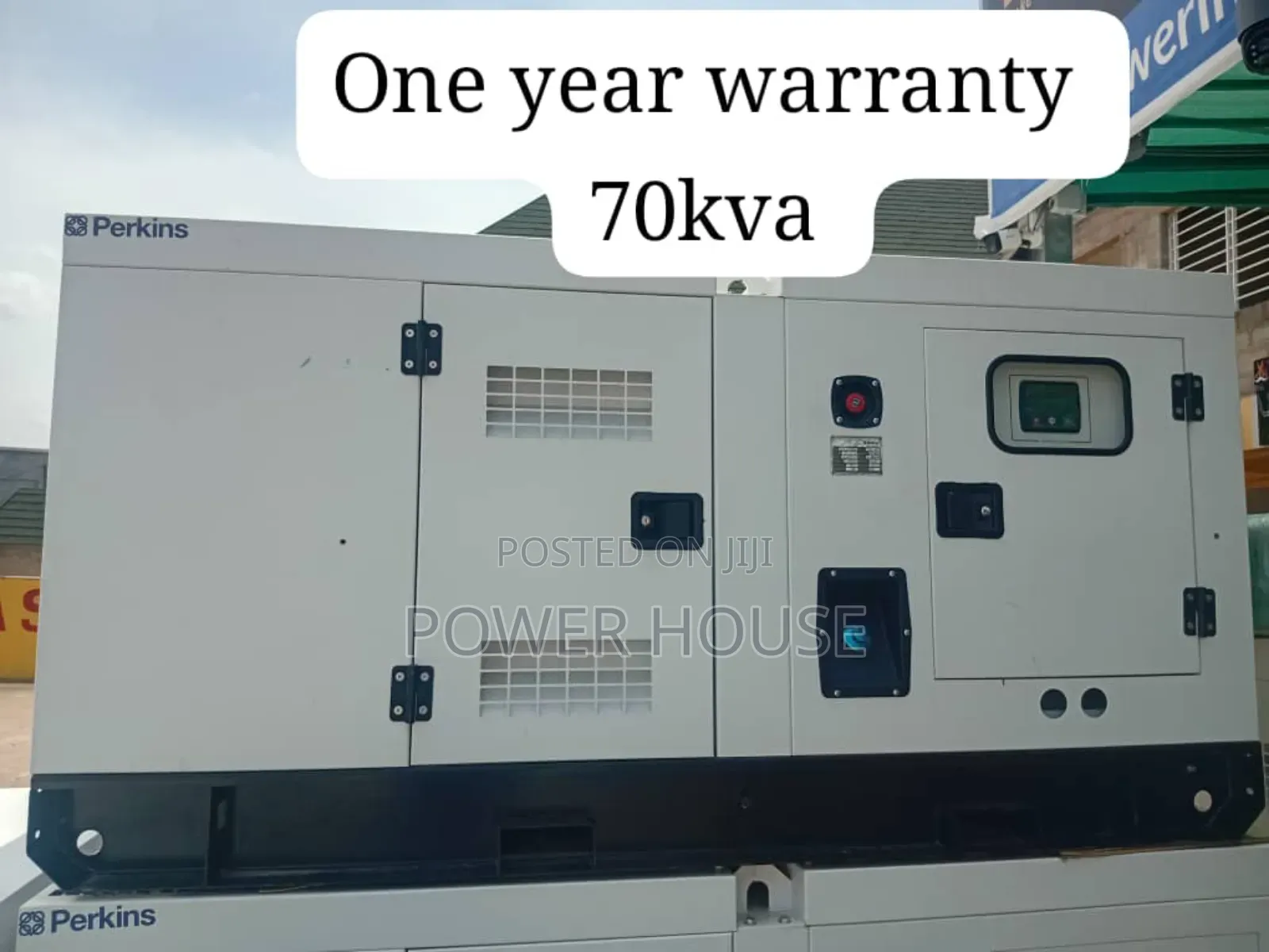 Surge Protected Perkins 70kva Silent Diesel Generator 70kva