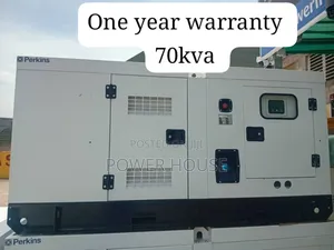 Surge Protected Perkins 70kva Silent Diesel Generator 70kva