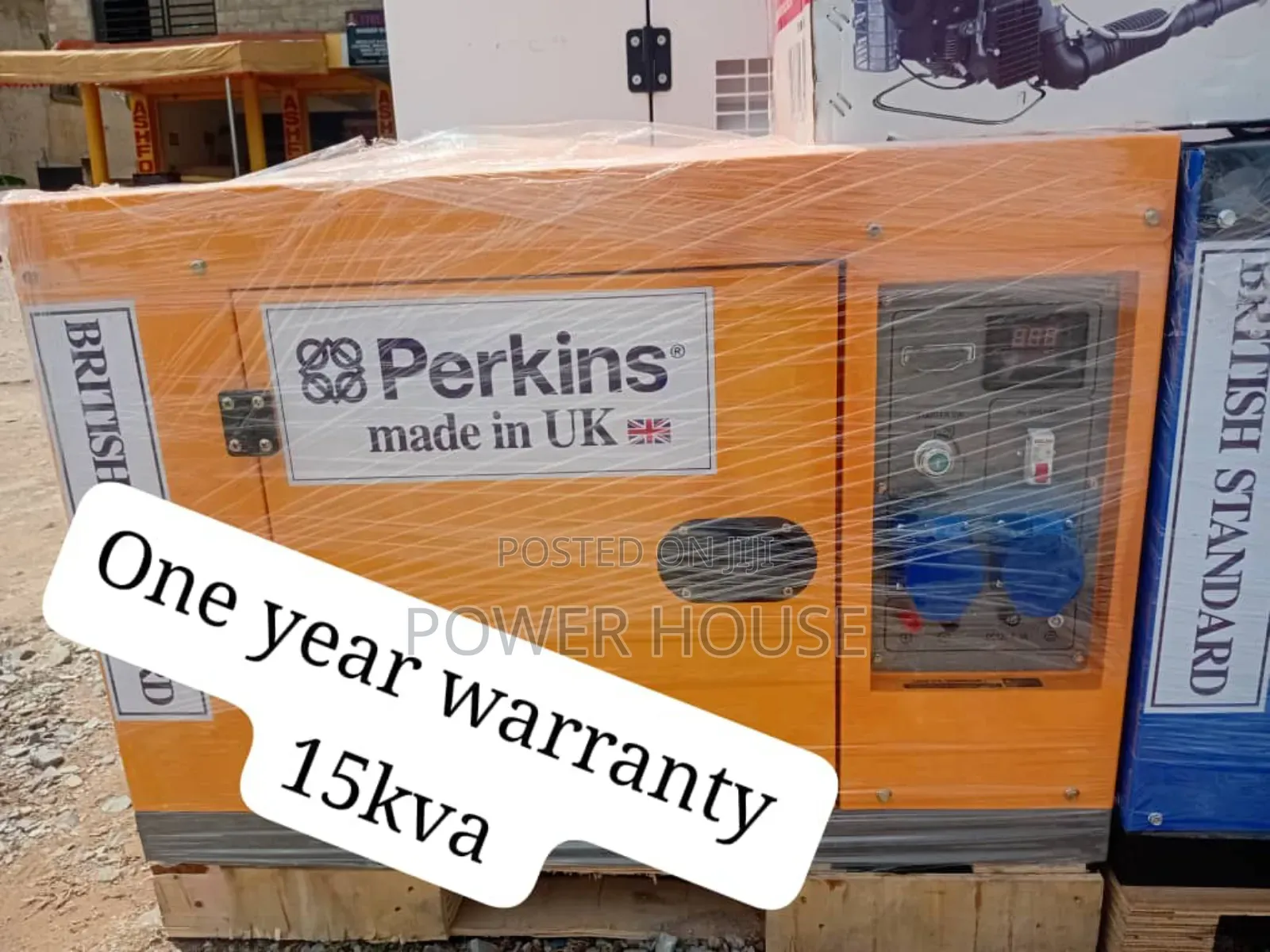 Surge Protected 15kva Perkins Diesel Generator Silent