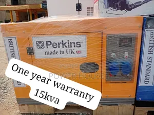 Surge Protected 15kva Perkins Diesel Generator Silent