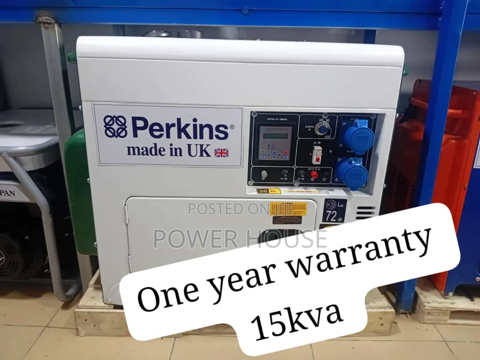 Corrosion Free 15kva Perkins Silent Generator Diesel 15kva
