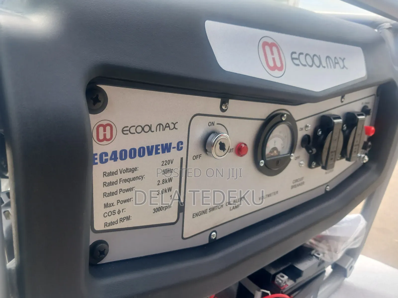 Ecoolmax 3.5kva Petrol Engine Generator/ at Caprice Bus Stop