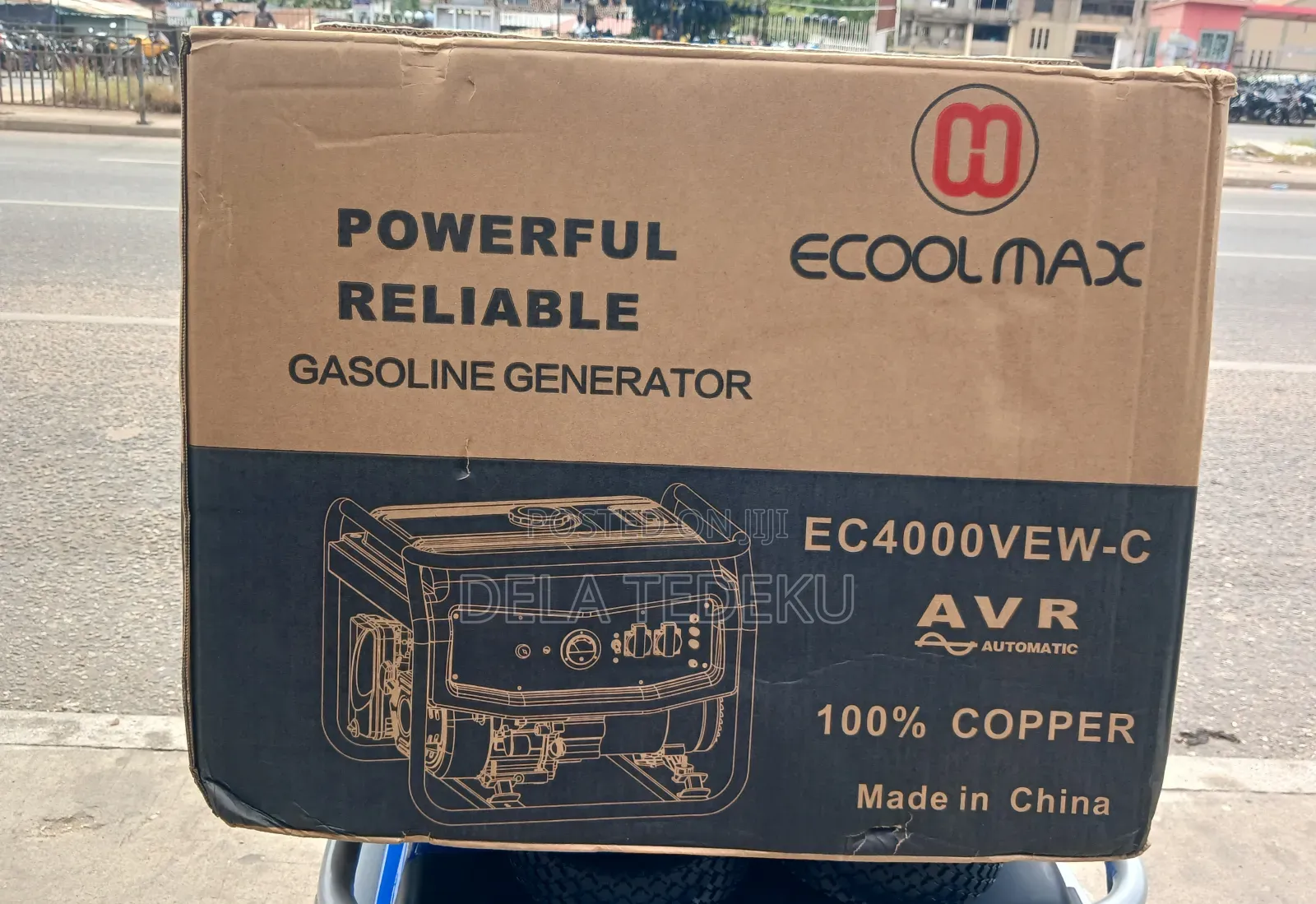 Ecoolmax 3.5kva Petrol Engine Generator/ at Caprice Bus Stop
