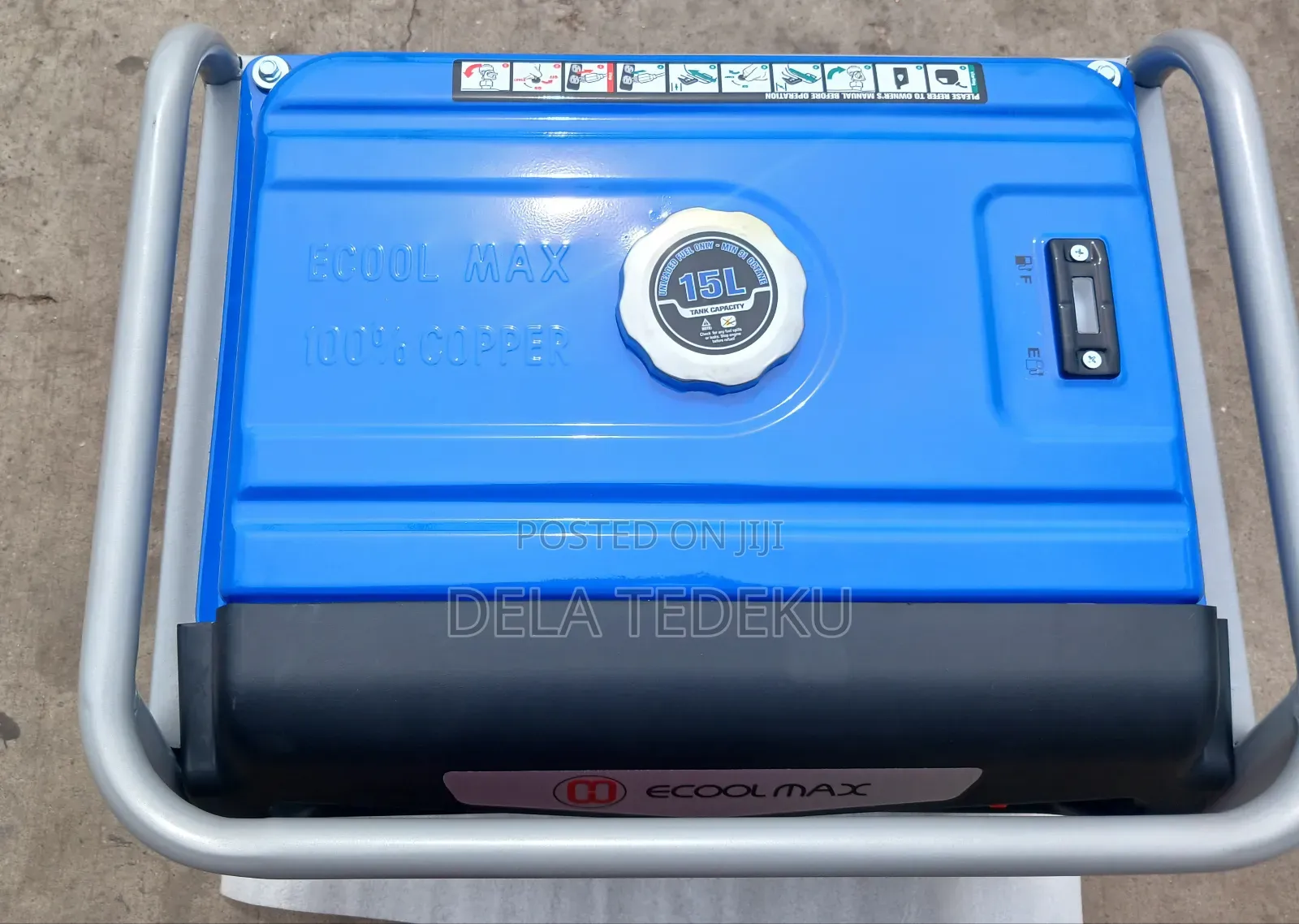 Ecoolmax 3.5kva Petrol Engine Generator/ at Caprice Bus Stop