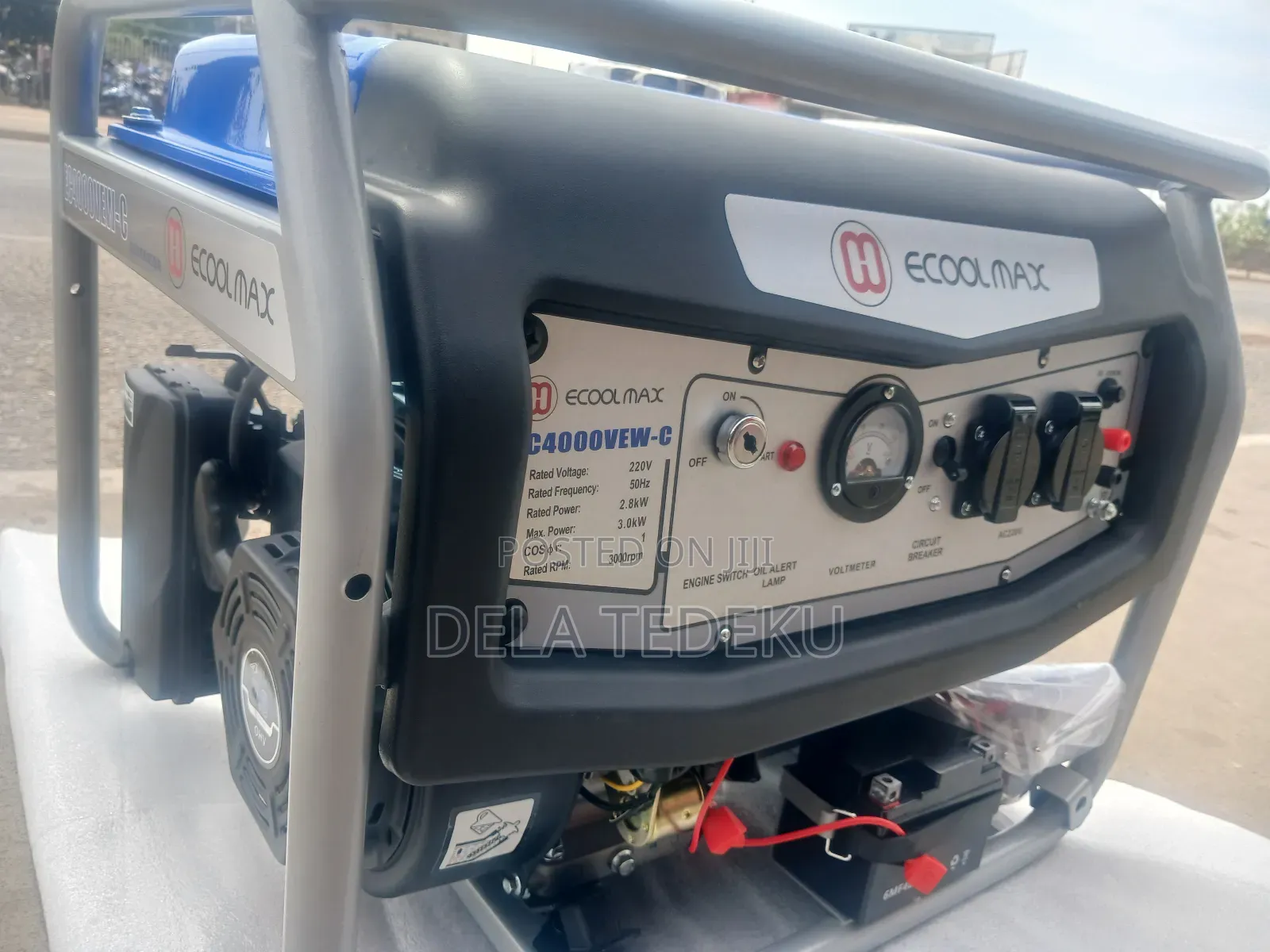 Ecoolmax 3.5kva Petrol Engine Generator/ at Caprice Bus Stop