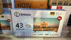 Sigma 43" Android Smart Led Tv| Satellite|Frameless|Usb 2025