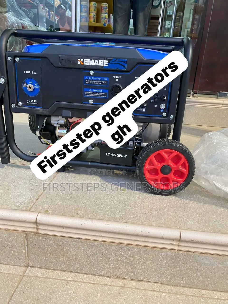 Kemage Copper Commercial Steel Generator 7.5hp