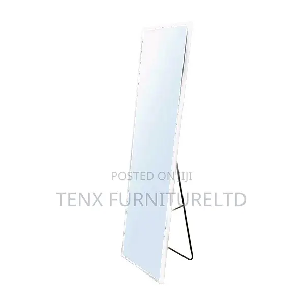 Dressing Mirror With Stand White/Black/Teak