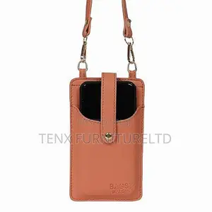 Ladies Handbag Mobile Sling Baby Pink