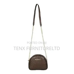 Hand Bag (Croco Brown Sling Bag)