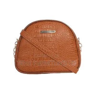 Handbag (Croco Tan ) Ladies