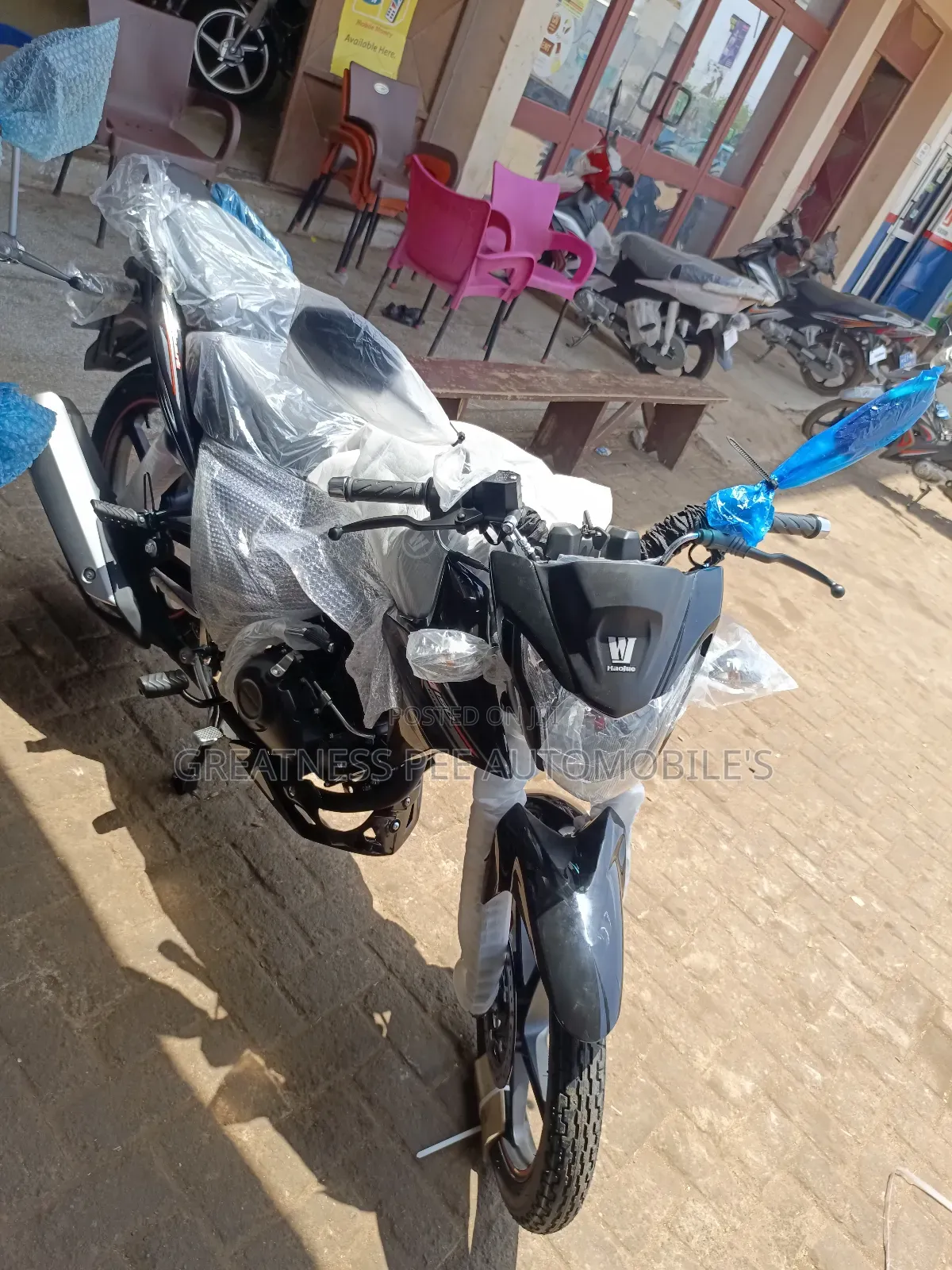 New Haojue KA150 2025 Black