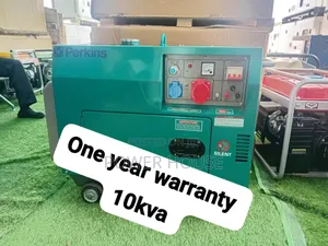 Warranty Included 10kva Perkins Silent Diesel Generator