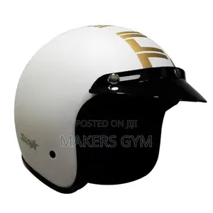 Helmet (Open Face With Adjustable Strap)